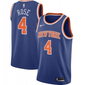 Dres New York Knicks Derrick Rose 4 Nike 2022-23 Icon Edition Swingman